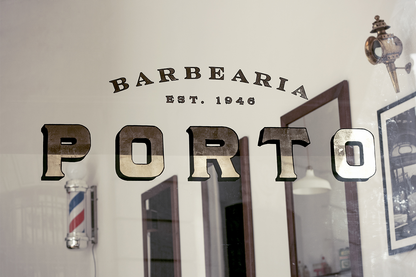 葡萄牙Barbearia Porto理發店視覺識別設計