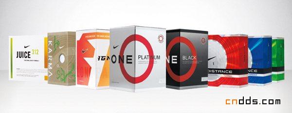 耐克高爾夫球類包裝全面革新